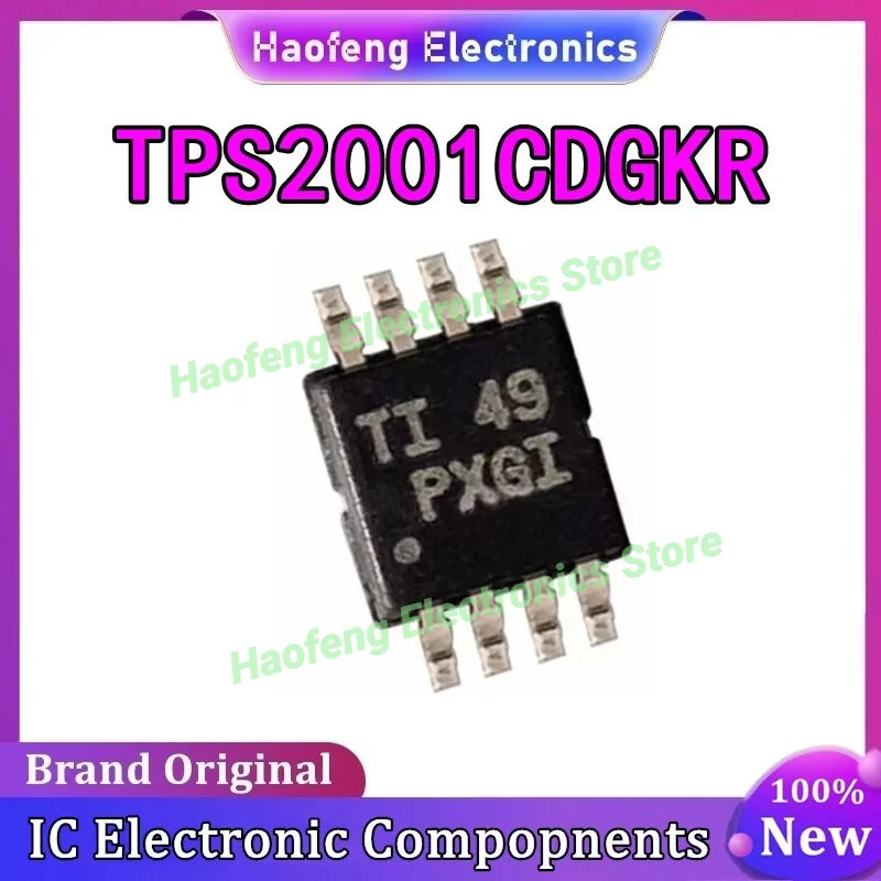 10PCS TPS2001CDGKR TPS2001 PXGI Msop-8 IC Chip 100% New Original in stock