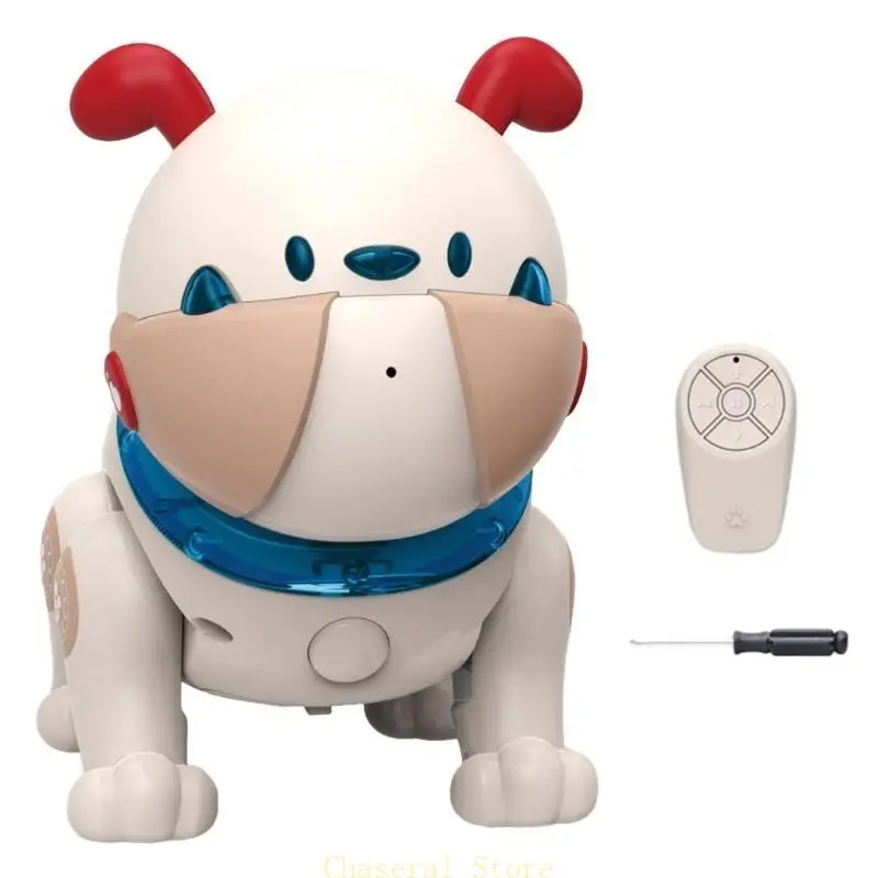 E7ce Children Electric Dance Puppy Music Toy Sound Robot Toy Interactive Robot Robot Gifts voor 1-3 jaar oude baby