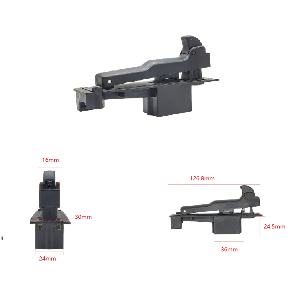 180 230 Angle Grinder Power Switch Replacement Part For Large Grinding Machine Metal Plastic Electrical Tool Component