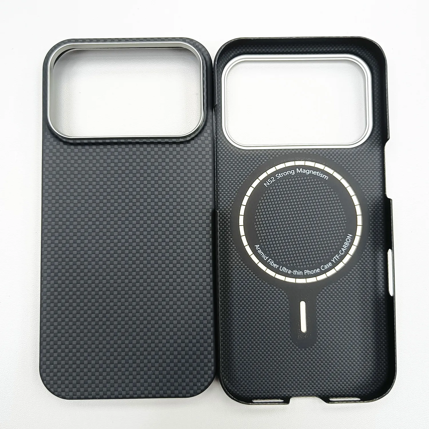 

Высококачественный деловой ультратонкий чехол Magsafe из настоящего углеродного волокна для IPhone 17 Pro Max 17 Pro, арамидный кевларовый чехол для беспроводной зарядки