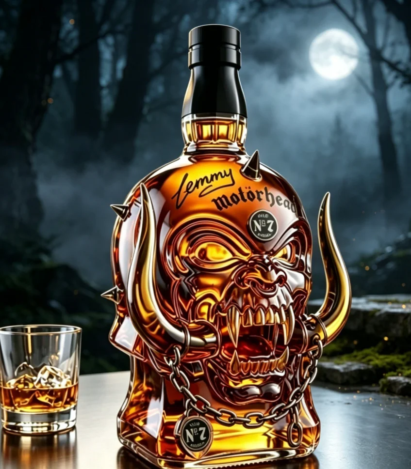 Carafe à whisky rétro en forme - Wine Beer The Whiskey avis et prix