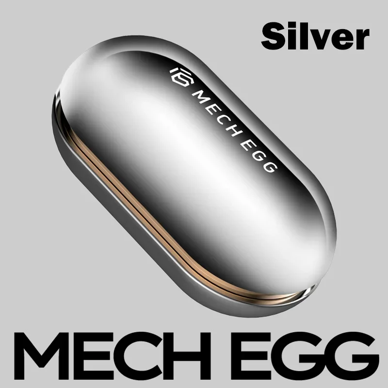 Mech Egg EDC Fidget Slider Metal Fidget Toys ADHD Tool Anti-anxiety Office Desk Toys Adult Stress Relief Toys Birthday Gifts