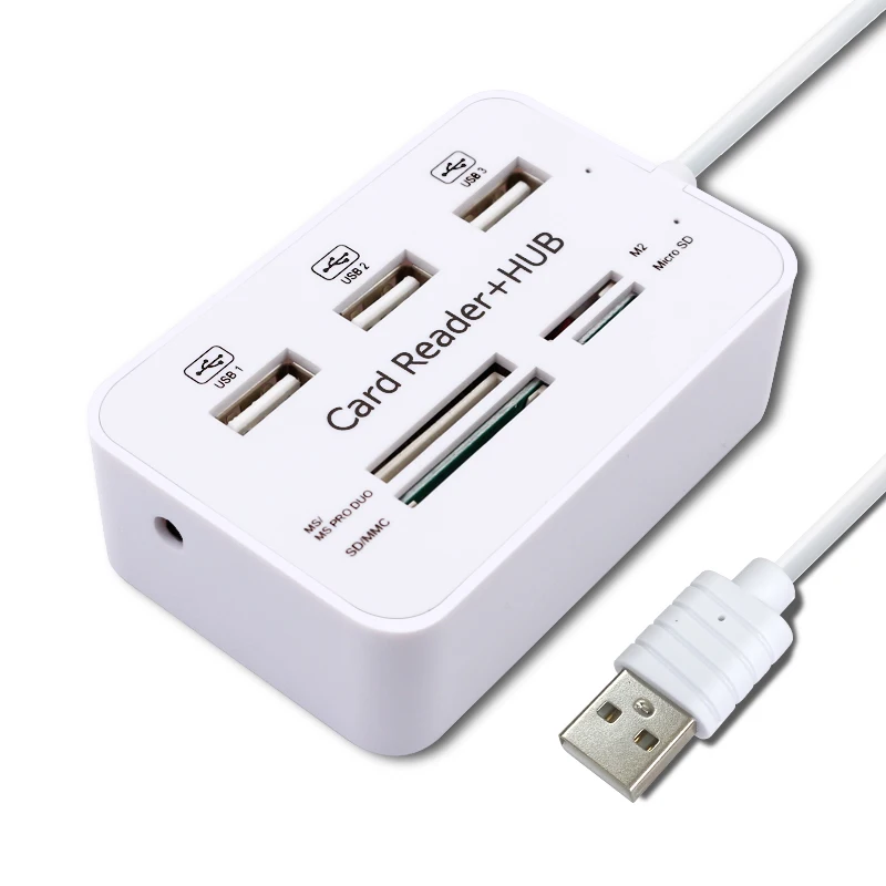 

6 in 1 Card Reader USB3.0 to Type C Micro USB Universal OTG Adapter Multifunctional adapter SD TF High-speed transmission