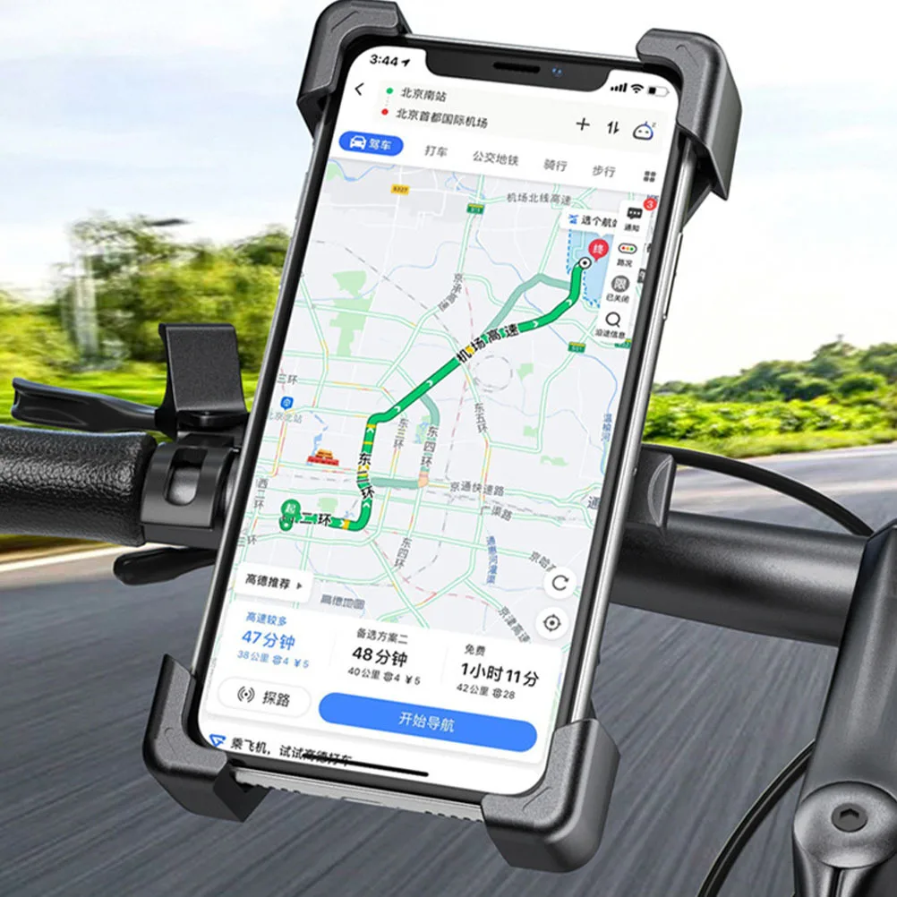 

Универсальный держатель для телефона на руль велосипеда, крепление для смартфона, навигации, GPS, музыки, простая установка, зажимное крепление