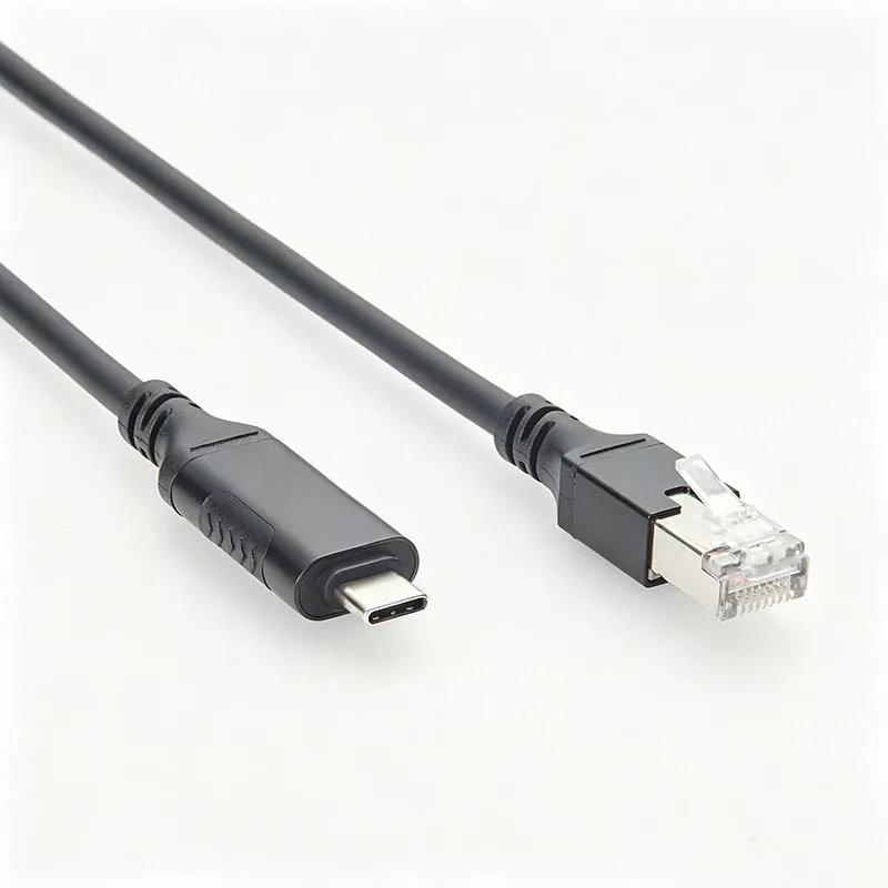 USB 3.1 Type-C to RJ45 Gigabit Ethernet Cable Adapter for High-Speed, Stable Data Transfer