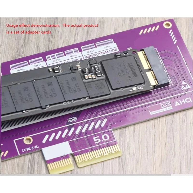 

New!!Expansion Card Adapter For SSD To PCIE 2013-2017 For Air/Pro Hard Drive
