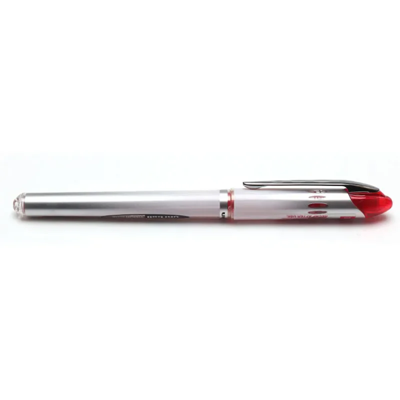 Mitsubishi-bolígrafos de punta neutra líquida para oficina y escuela, bolígrafo recto de firma, serie Space Ball, UNI UB-200, Japón, 5 unidades