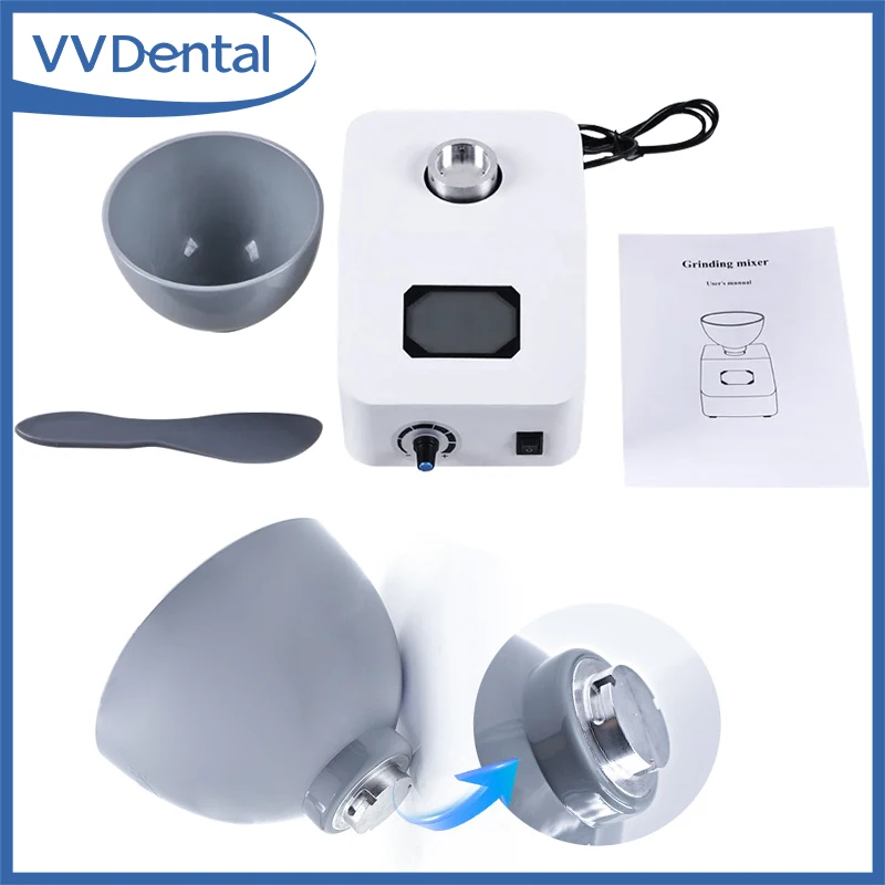 

VVDental 100-700 мл стоматологический миксер для алгинатов, 300 об/мин, стоматологический миксер для альгината, материал для печати, гипсовый блендер