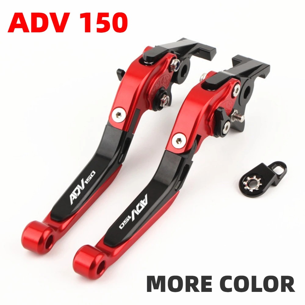 For HONDA ADV150 Motorcycle Brake Clutch Levers With Parking Lock Folding Extendable Adjustable Motorbike Parts