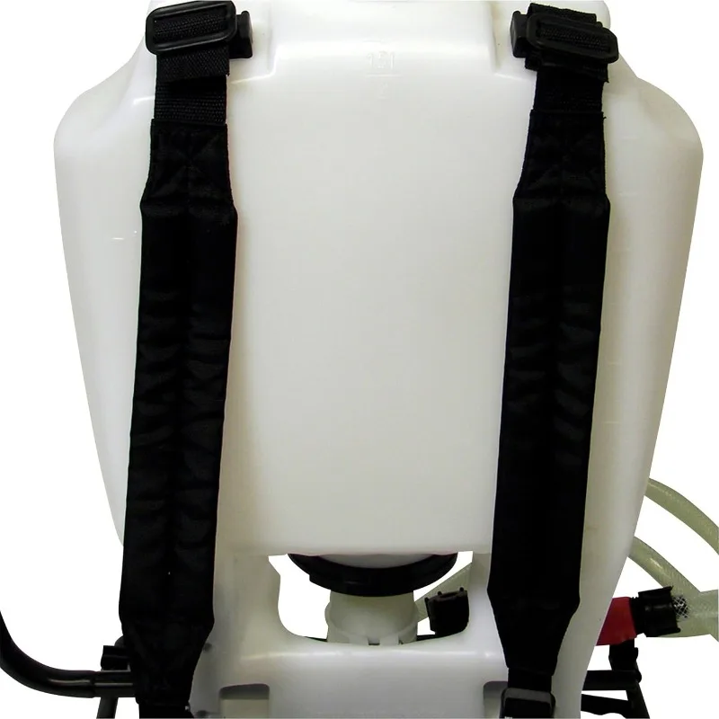 Battery Backpack Sprayer Powered, 4 gal, Translucent White