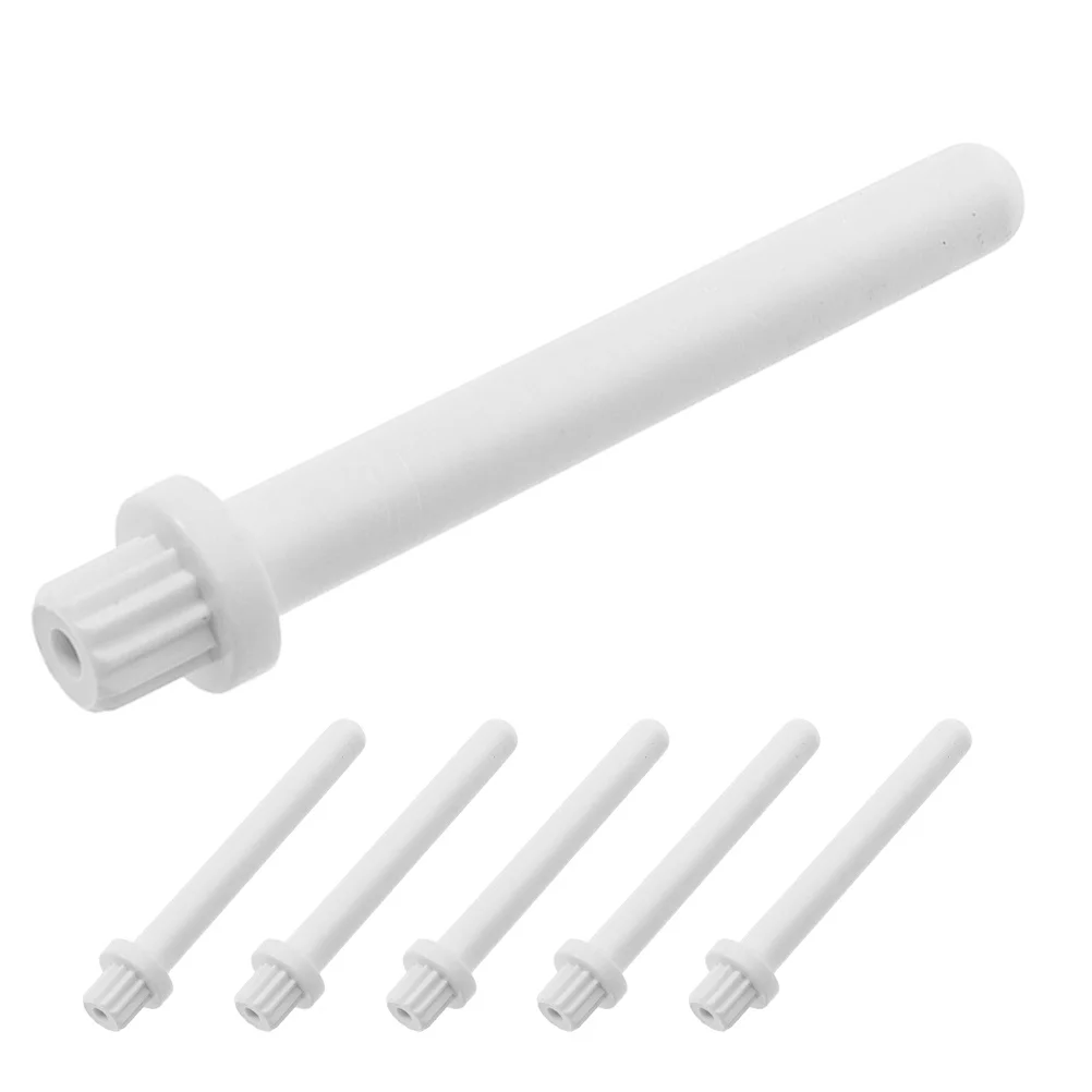 

6Pcs Sewing Machine Replacement Parts Household Spool Pin Plastic Stand for Smooth Thread Feeding DIY Crafts Repairs Accessories