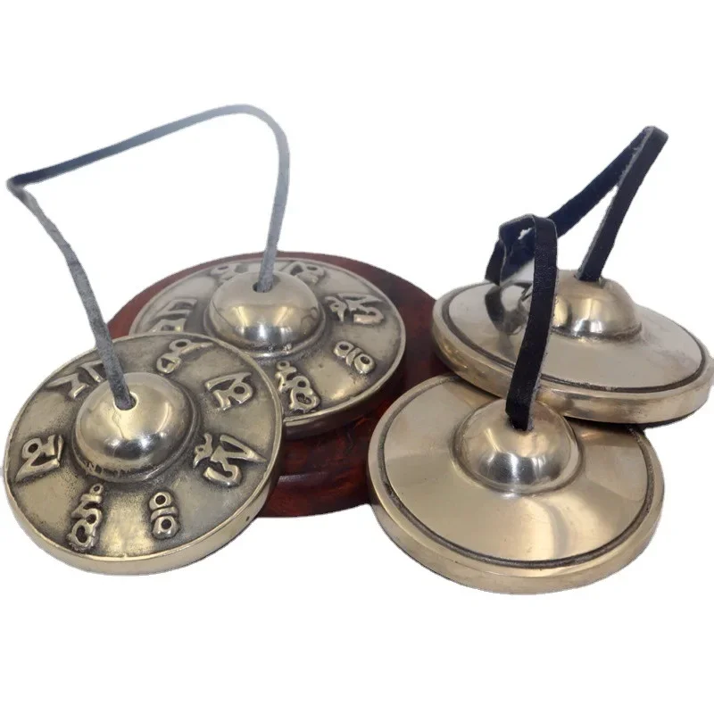 Yoga Healing Sounds Tibetan Musical Instrument Bell Diatonic Bells Musical Instrument Jingle Bells Meditation Plates