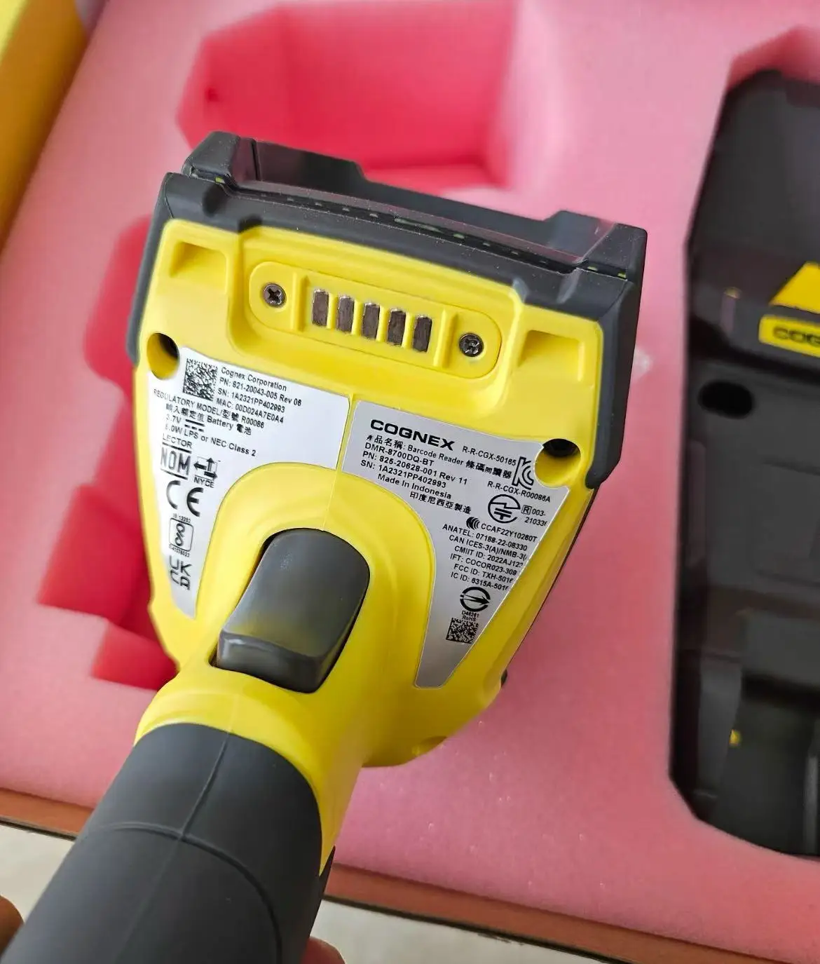 Cognex DataMan 8700 DM8700 Series DMR-8700DQ-E DMR-8700LX-B-E DMR-8700DX-USB DMR-8700DX-RS BT/USB/RS232 Handheld Code Reader