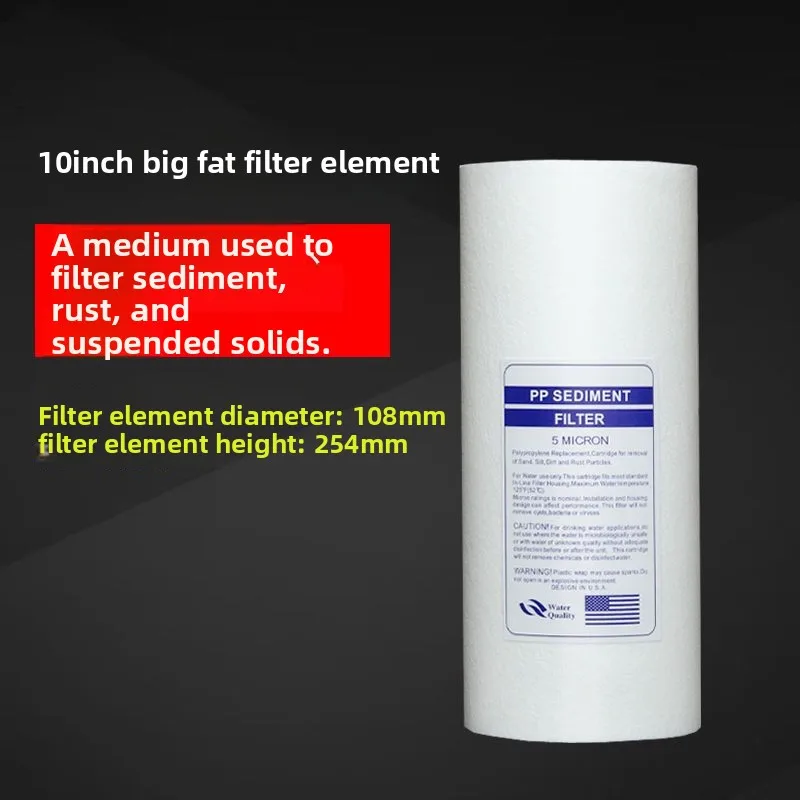 10 20 Inch PP Melt Blown Filter Cartridge Big Blue Housing Water Purifier