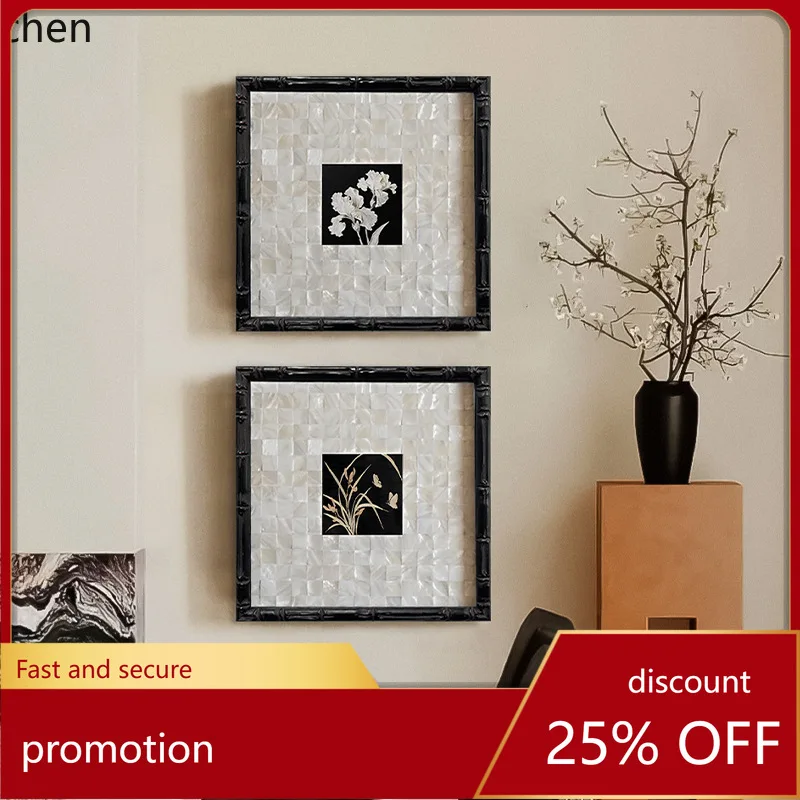 

ZMLretro soft decoration bedroom bedside decorative painting medieval style hanging painting entrance hall cupboard shell