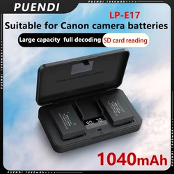 LP-E17 battery and charger for Canon EOS R50 RP R10 R8 200D/200D2 M3/M5/M6 750D/760D/800D/850D/8000D/9000D/77D T6i/T6s/X8i/T8i