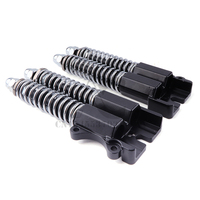 Double Drive Hydraulic Front Shock Fork For 10 Inch Electric Scooter Absorber Dual Spring Shock Absorption For Janobike T10