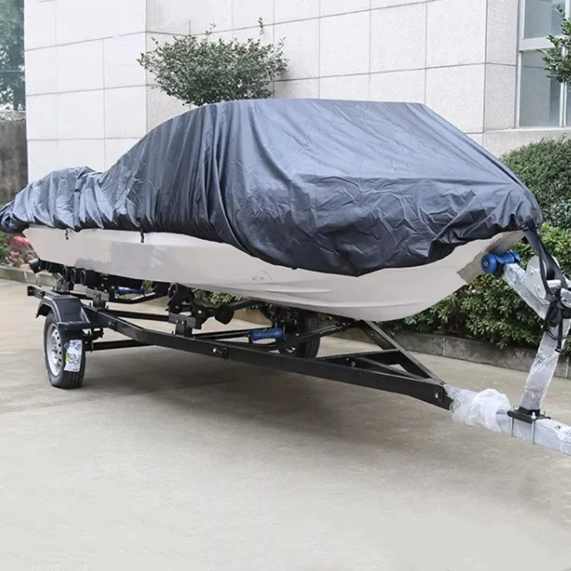 Boat Cover Waterproof UV Resistant Fishing Boat Cover