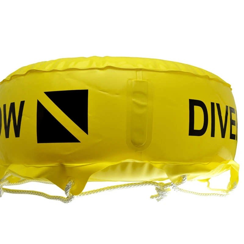 Top!-High Visibility Diving Buoy Inflatable Training Float For Scuba Diving Snorkeling Diving Safety Float For Dive Flag