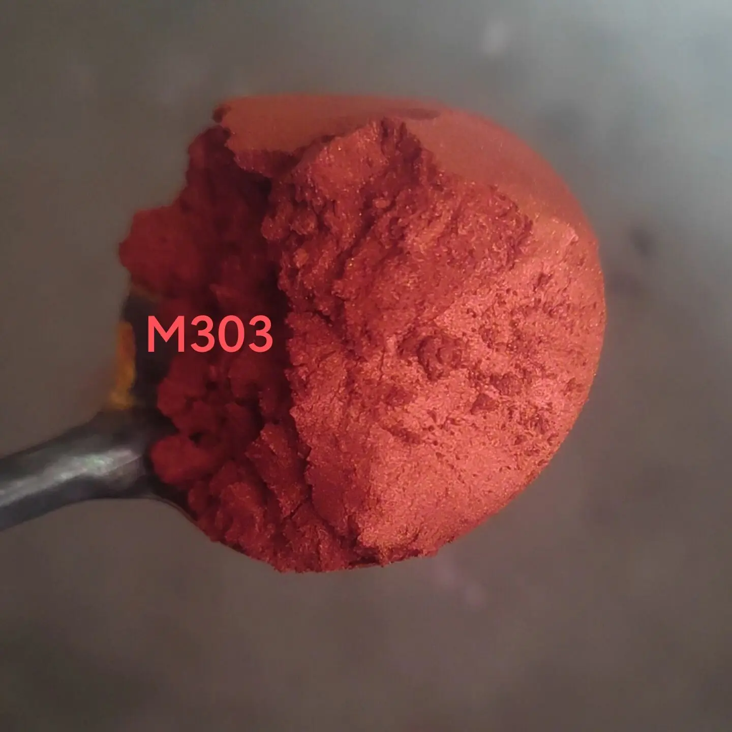 Metallic Candy Orange Red Car Paint Pearl Colors Pigment Powder M03