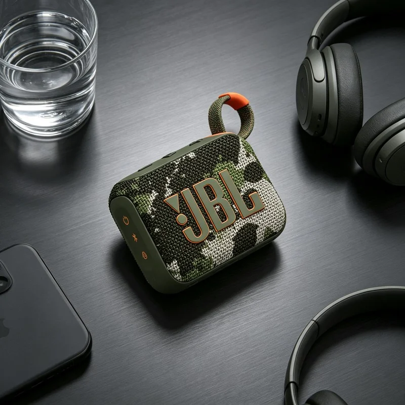 JBL GO4 Waterproof Mini Sound Box For Pocket Carry Sports Party