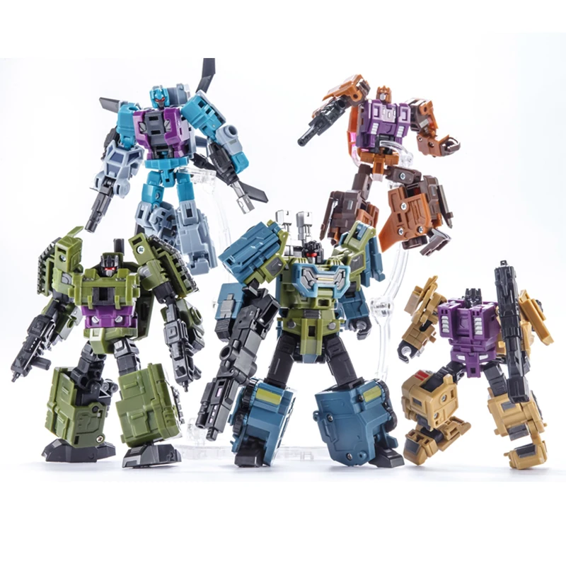 Transformation Pocket Toys Bruticus Pt-05 Oversize 27cm Anime Action Figure Robot Combination Deformed Collection Toys Gifts