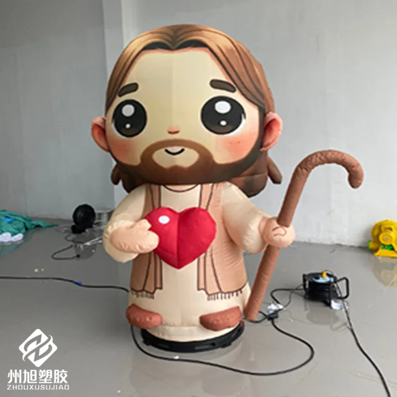 

Inflatable dolls with blowers, outdoor square and shopping mall event decoration and promotional props