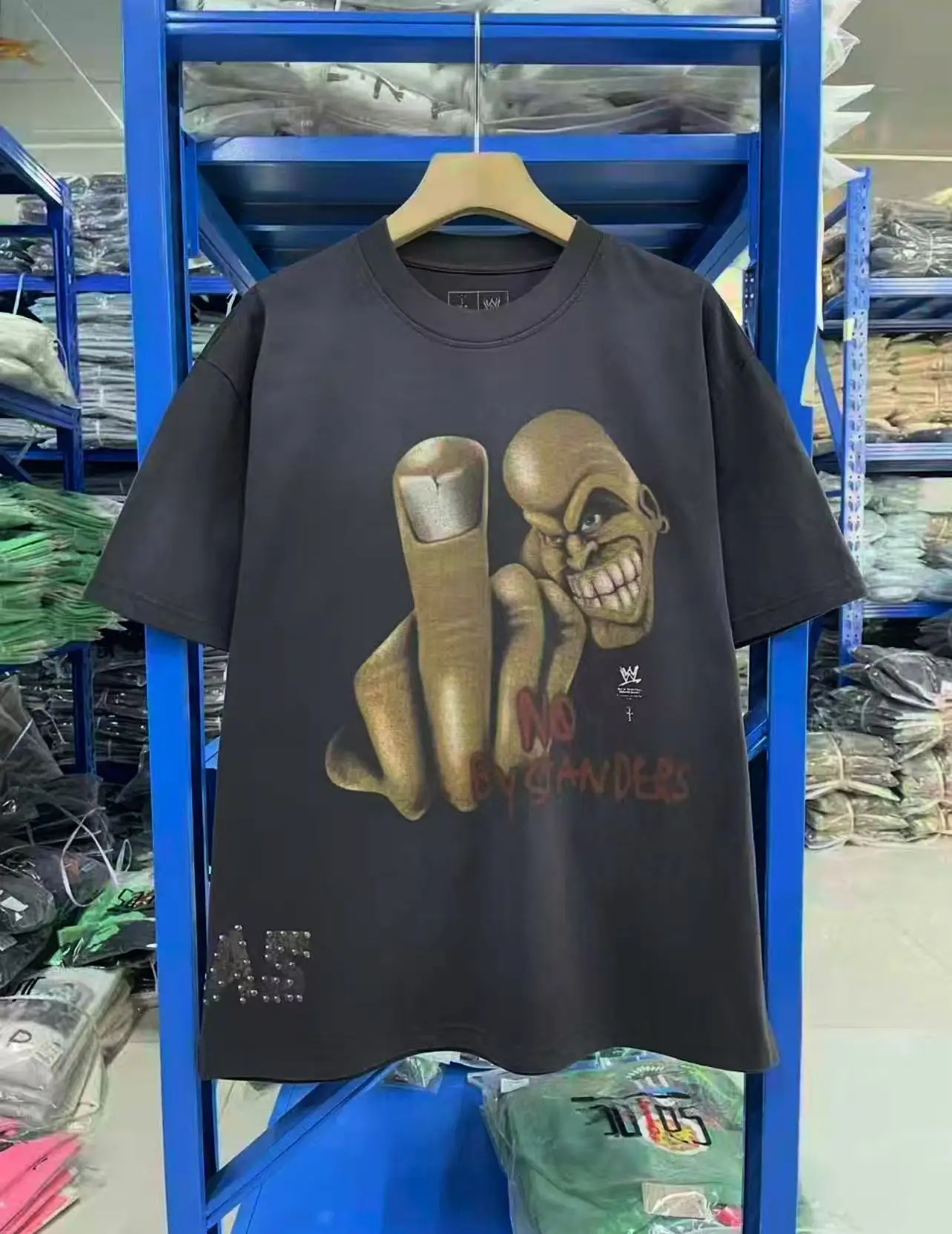 

Футболка из хлопка с принтом в виде черепа и надписью, повседневная, молодежная, модная