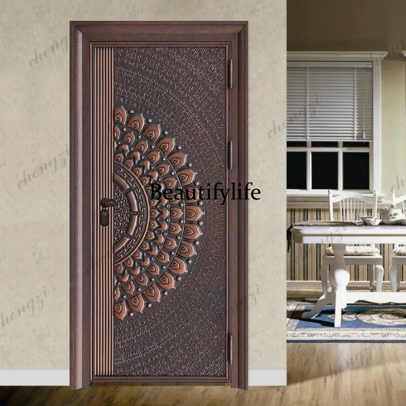 Customization Explosion-proof And Anti-theft Door Stainless Steel Villa Door Entry Door
