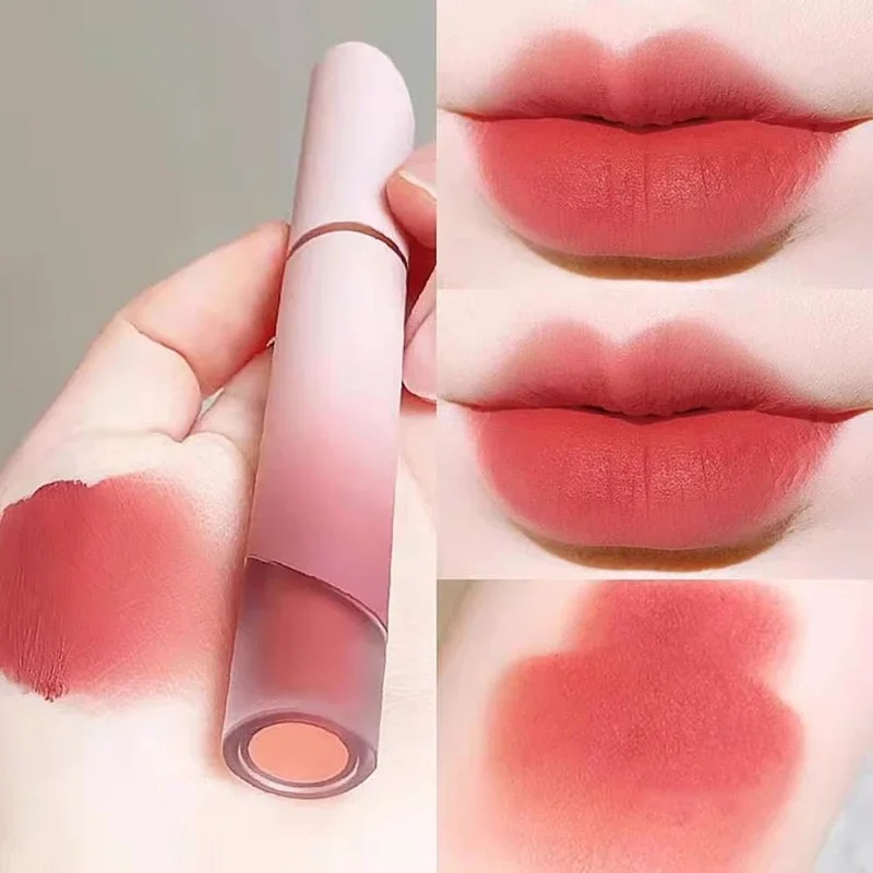 

XL milk cream matte lip glaze lip mud velvet matte lipstick female white does not fade and does not stick to the cup