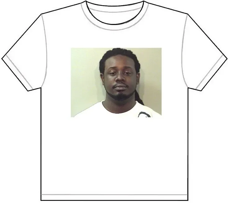 T-PAIN MUG SHOT T-SHIRT TEE PICTURE PHOTO mugshot t pain teddy nappy boy 870