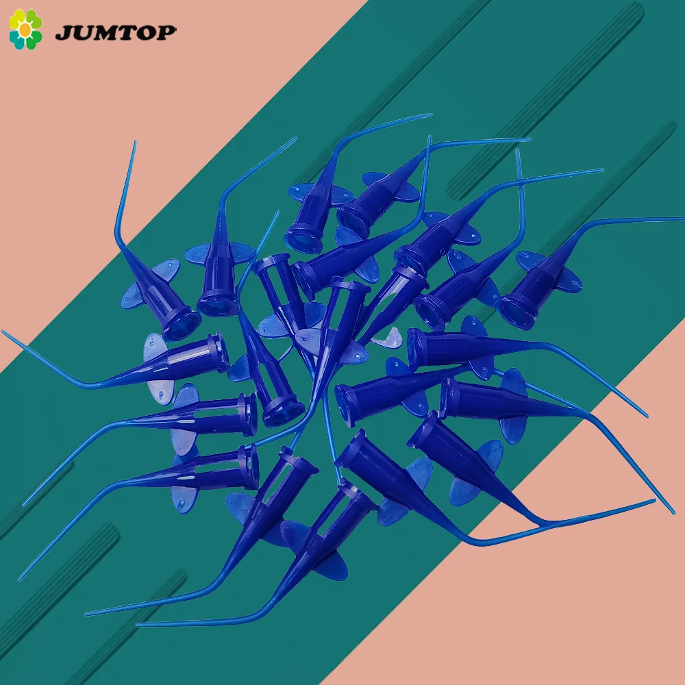 

JUMTOP отбеливание зубов насадки для ирригации зубов эндо корневой канал боковые одноразовые гибкие пластиковые насадки для шприца 0,25 мм 50 шт.