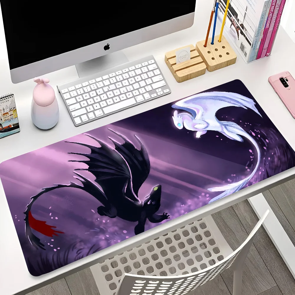 1pc A-How To Train Your Dragon Non-slip Mouse Pad Suitable For Office Computers Laptops E-sports Game Desk Mats XXL Keyboard