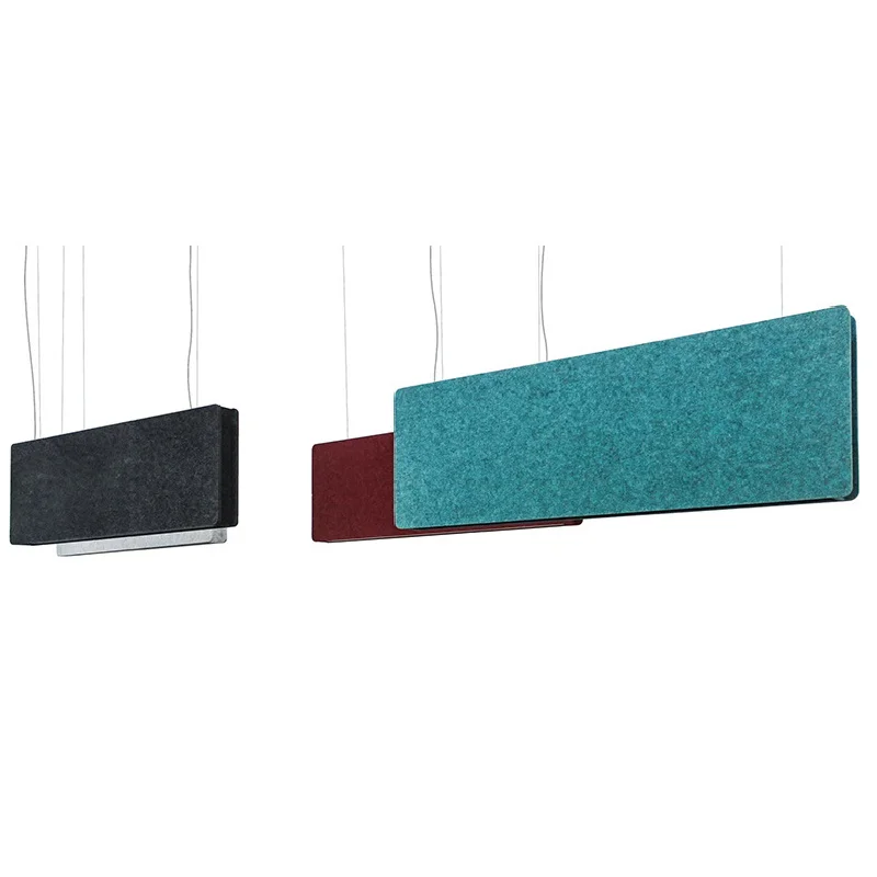 Minimalist Nordic Style Office Building Library Café Hotel Bar Felt Pendant Lamp Sound-absorbing And Noise-reducing