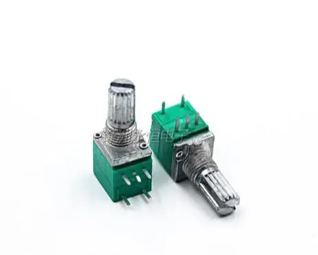 5個セット RV097NS RK097G RK097N B 5K 10K 20K 50K 100K 500K デュアルポテンショメータ 3ピン 5ピン 6ピン B 15mm B5K B10K B20K B50K B100K B500K