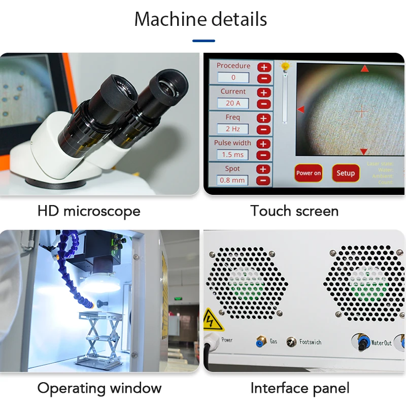 رخيصة الثمن 200W YAG بقعة آلة لحام المجوهرات بالليزر لمعدات الذهب والفضة #6