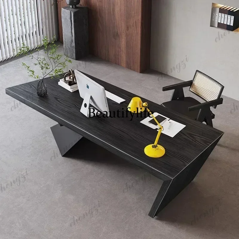 A68Minimalist Office Desk Workstation Professional Office Desk Computer Multifunctional Executive Display Tavolino Unique Furnit
