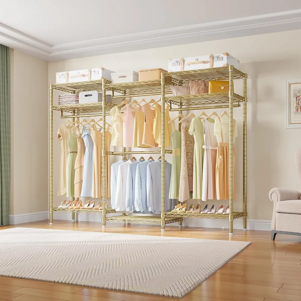 VIPEK-V5i Garment Rack, Heavy Duty roupas Rack, armário portátil, Guarda-Roupa, Armários Quarto, Rack de roupa autônoma com 8