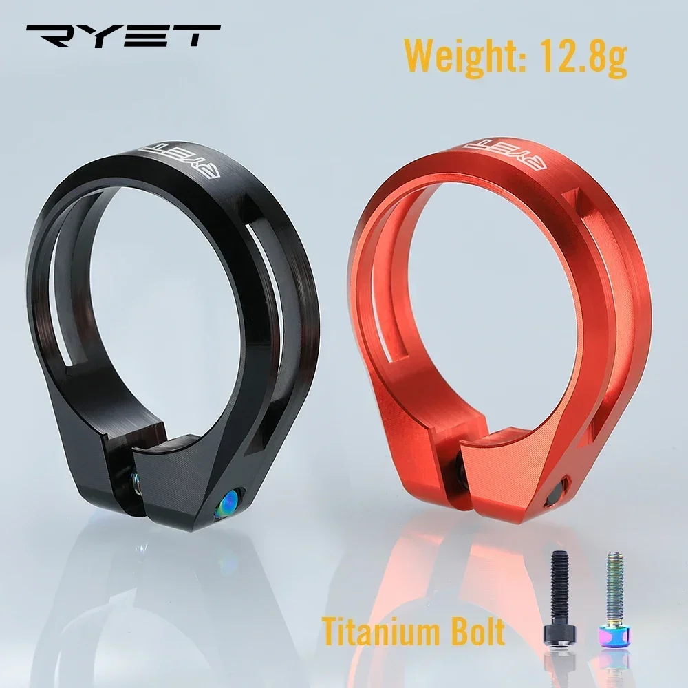 

Newest Bike Seat Post Clamps Super Light CNC Aluminum Alloy Cycling Saddle Seat Tube Clamp for 27.2/30.8/31.6mm Bicycle Seatpost