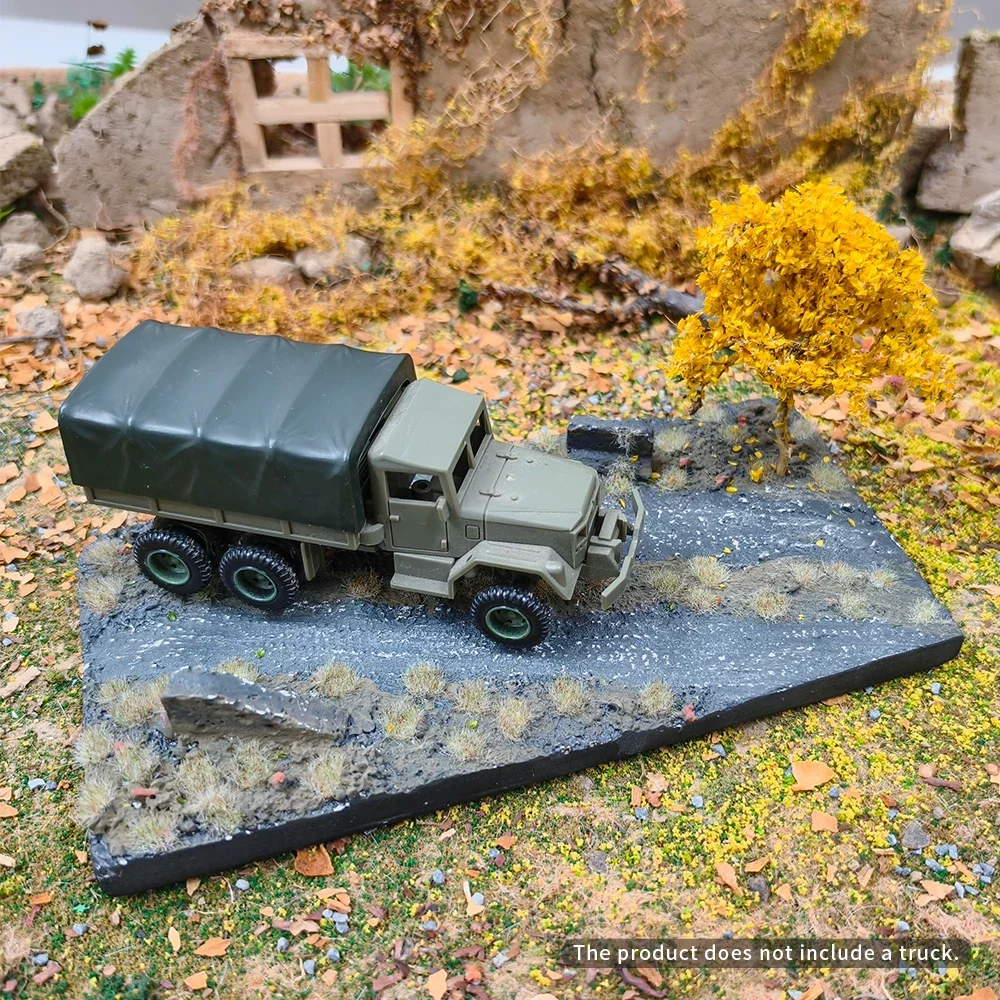 ฐานทรายสำหรับทำโมเดล DIY สำหรับฉากสงครามทหาร/ภูมิประเทศ/การจัดแสดง/กัน-ดัม/เกมบนโต๊ะ/ภูมิทัศน์