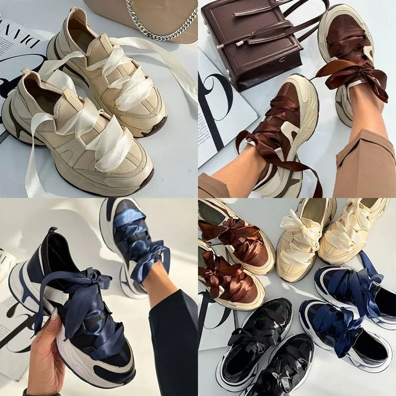 1 Paar 2 cm breite Seidenschnürsenkel mit Schleife, flache Schnürsenkel für Damen, Sneaker, Sport, DE, Trainingsschuhe, Schnürsenkel, Freizeitschuhe, Zubehör – Detail 5