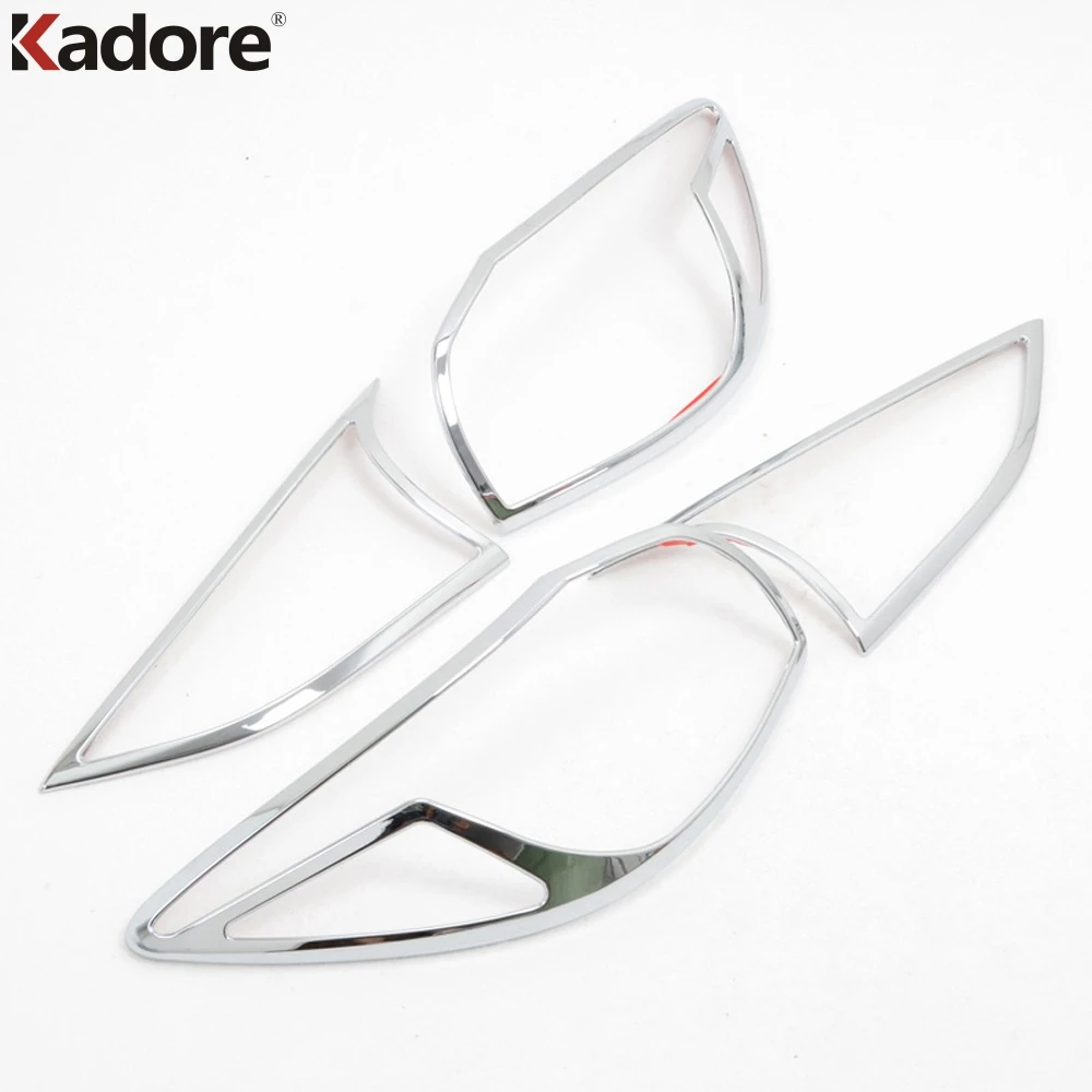 الخلفية الذيل ضوء غطاء المصباح الكسوة لمازدا 3 Axela 2014 2015 هاتشباك كروم سيارة الخارجي الضوء الخلفي الإطار الزخارف الملحقات