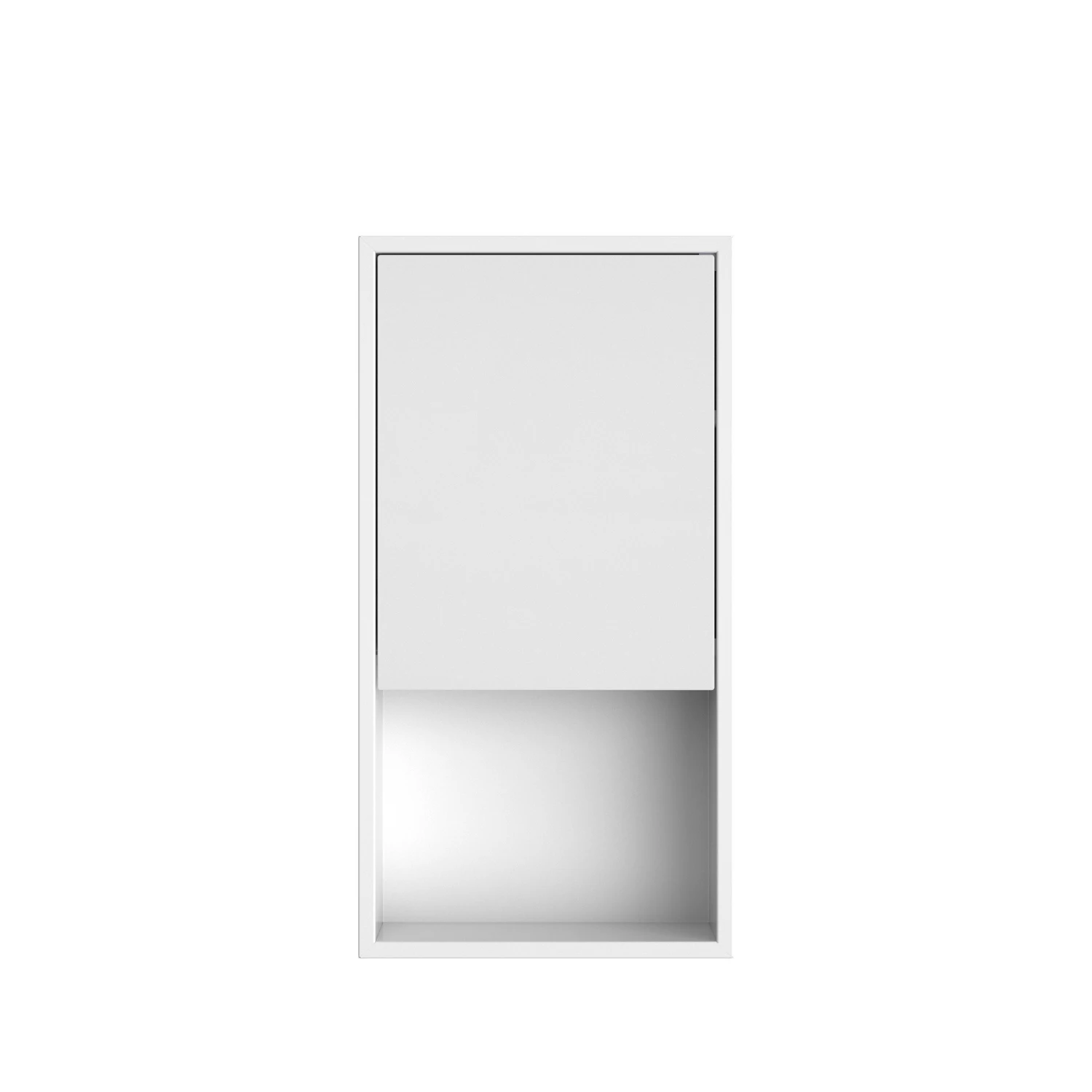 Small Bathroom Built-in Wall Glass Door 304 Stainless Steel Stainless Steel Shower Niche Storage Optimized Corrosion Resistant