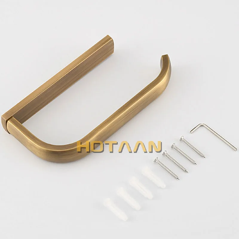 .,Antique Brass Finish Solid Brass Toilet Paper Holder Bathroom Accessoreis Toilet Tissue Paper Roll holder YT-10492