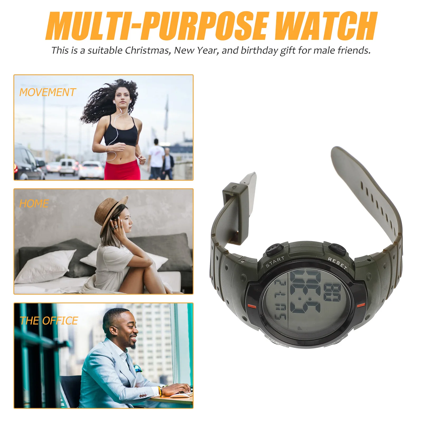 

Watch for Boys Electronic Man Waterproof Watches Men Digital Multi-purpose Child