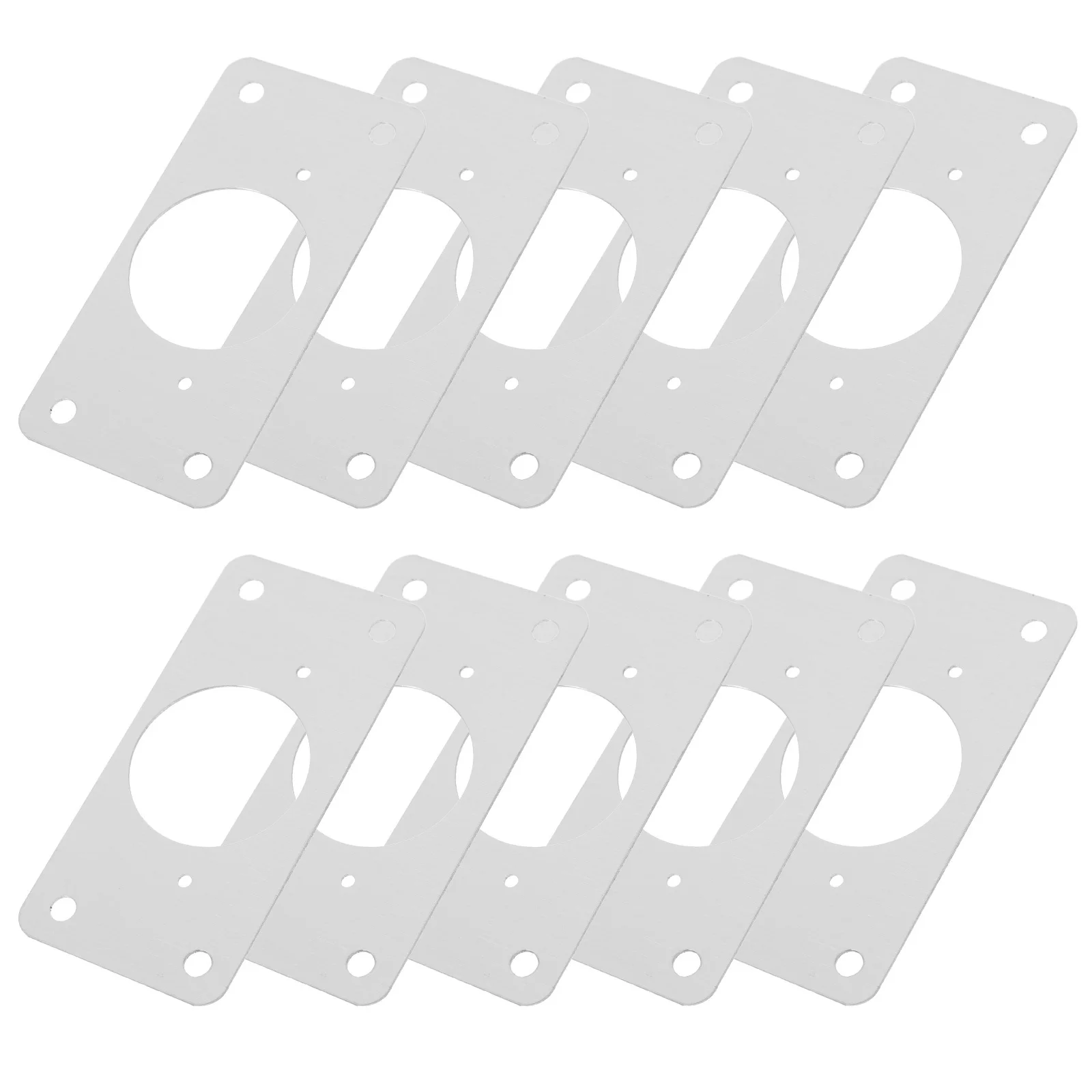 

1Set Cabinet Door Hinge Repair Plate Sturdy Stainless Steel Repair Kit for Cabinet Frame Mending Plates Fixing Tool