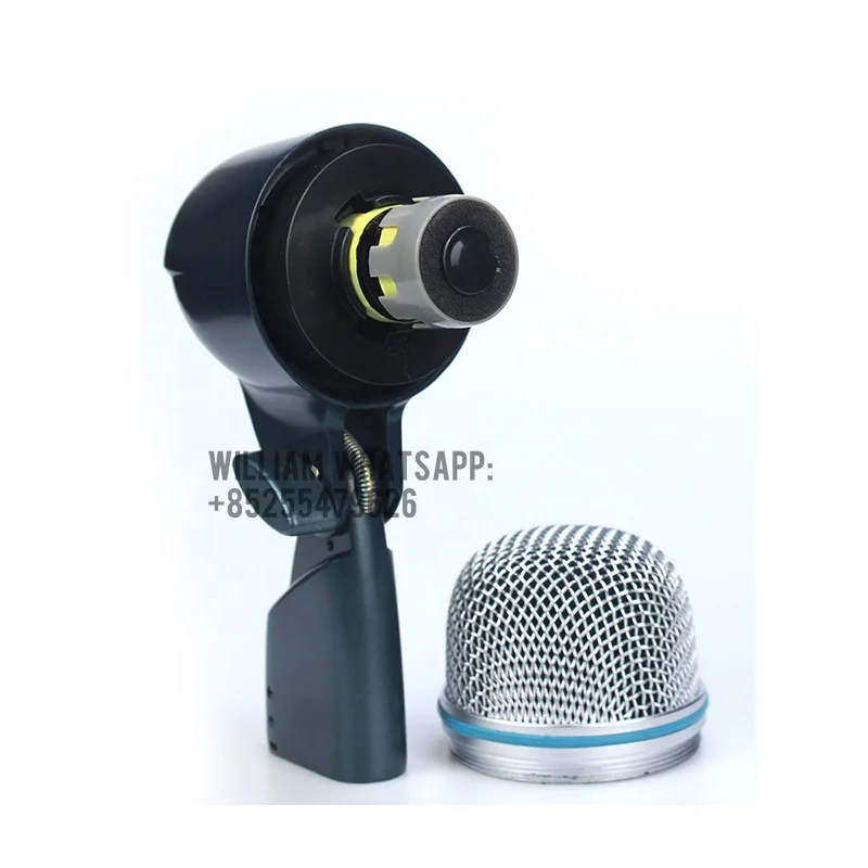 Top Quality 7 Pieces BETA DMK Instrument Drum Microphone Mic Set Kit for Bass Amp Toms Snare Drum Drum Microphone Set view 6