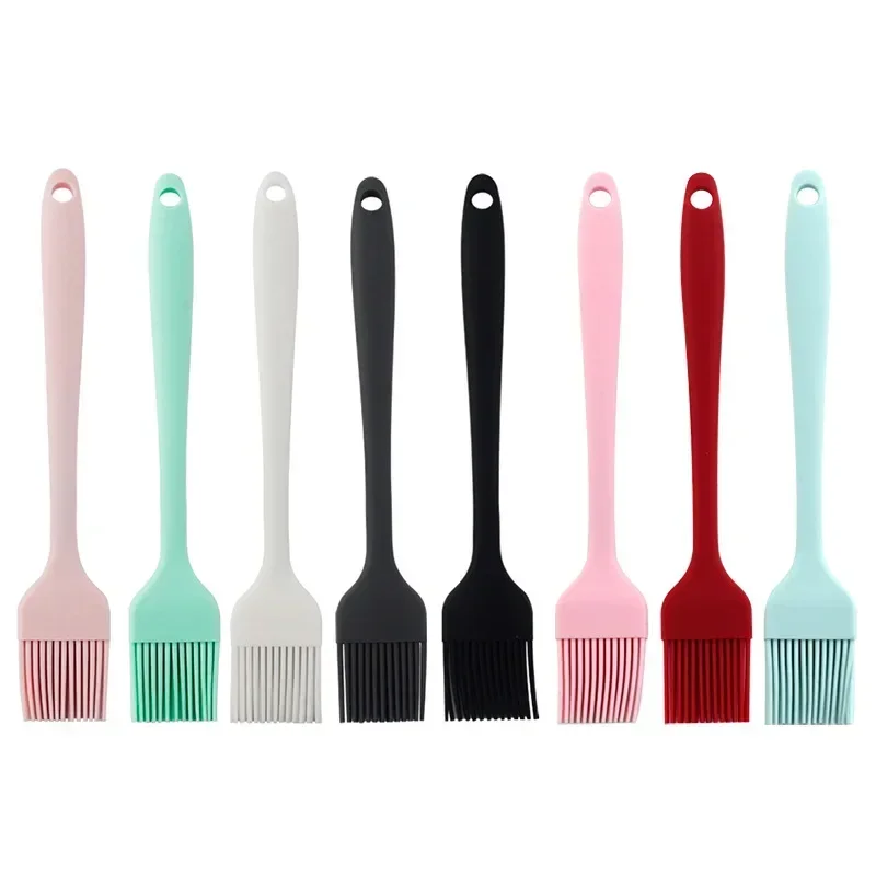 1PC Silicone Barbeque Brush Cooking BBQ Heat Resistant Oil Brushes  Kitchen Supplies Bar Cake Baking Tools Utensil Supplies