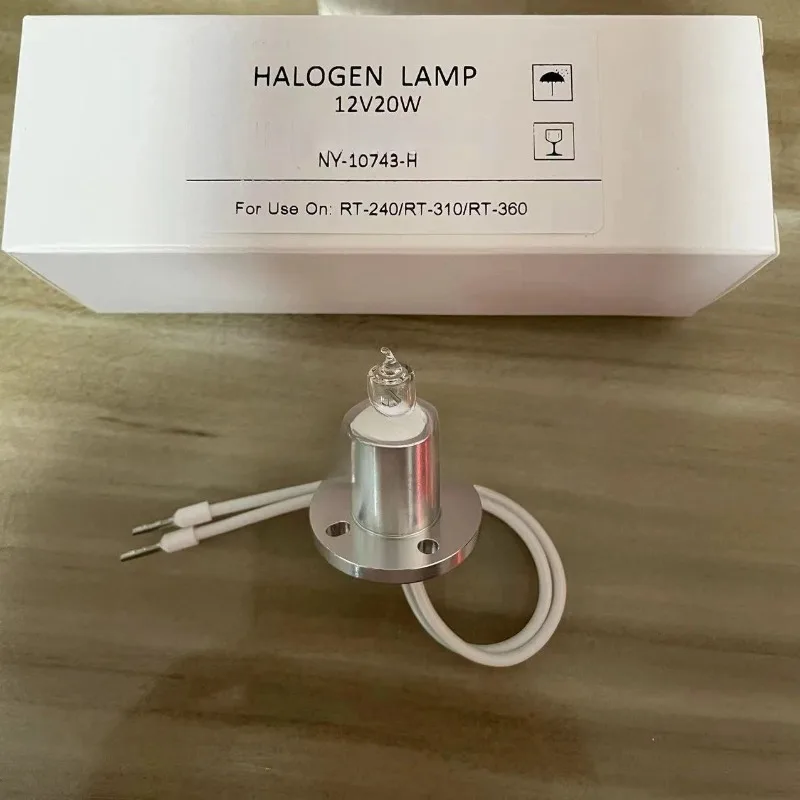 

Галогенная лампа 12В 20Вт для автоматических биохимических анализаторов Rayto Chemray-160, Chemray-240, Chemray-120, RT-240, RT-310, RT-360