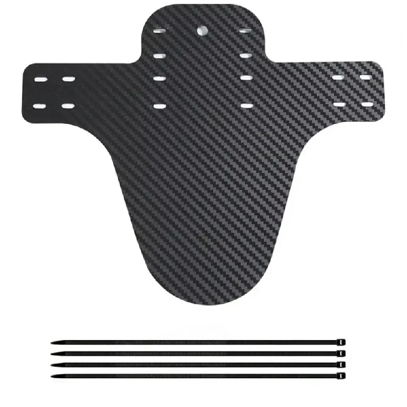 1PCS/2PC Bicycle Fender Mountain Carbon Pattern Bike Mud Guard For Front Rear Wheel Mudguard Ultralight Cycling MTB Fender Parts